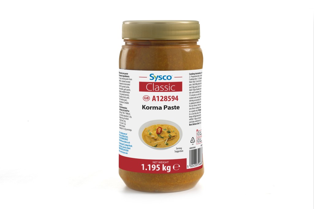 SYSCO CLASSIC Korma Paste